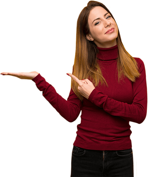 Femme dans site web pour Arpenteurs